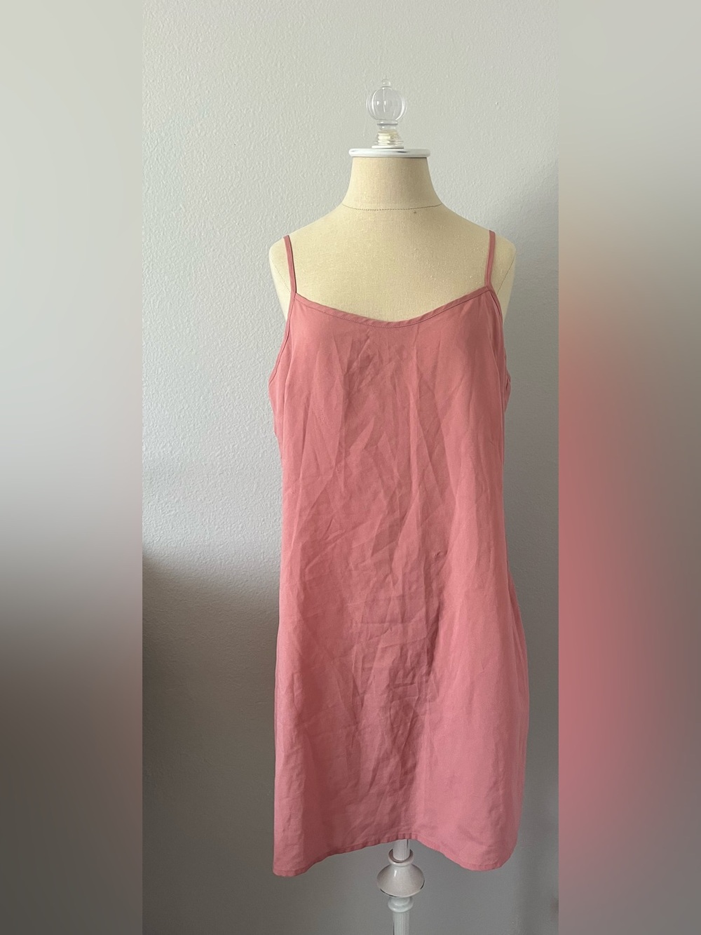 WHBM Pink Slip Dress